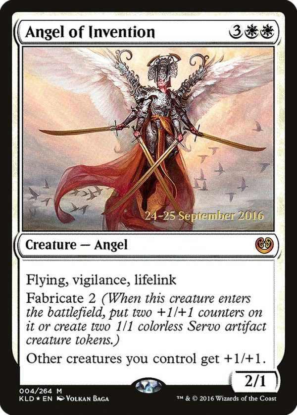 Angel of Invention [Kaladesh Prerelease Promos] Online now