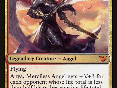 Anya, Merciless Angel [Commander 2015] Online Sale