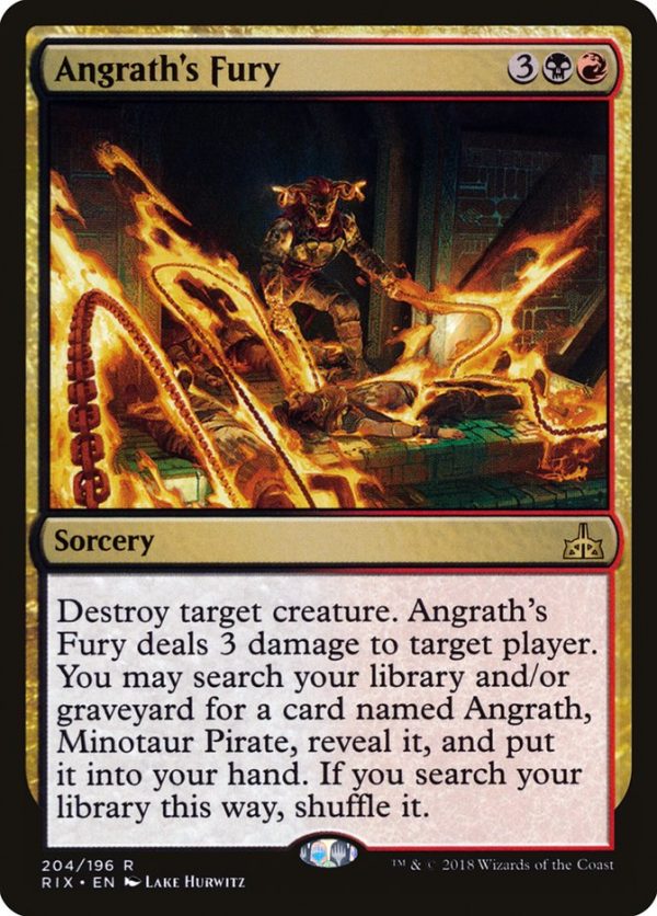 Angrath s Fury [Rivals of Ixalan] Cheap