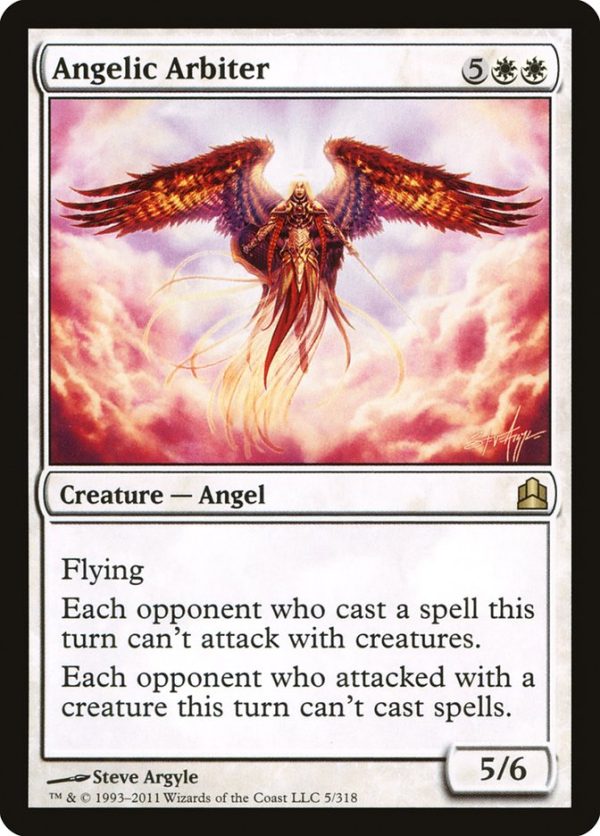 Angelic Arbiter [Commander 2011] Hot on Sale