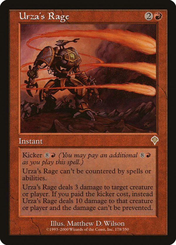 Urza s Rage [Invasion] Online now