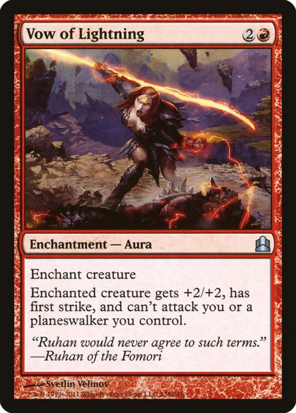 Vow of Lightning [Commander 2011] Cheap