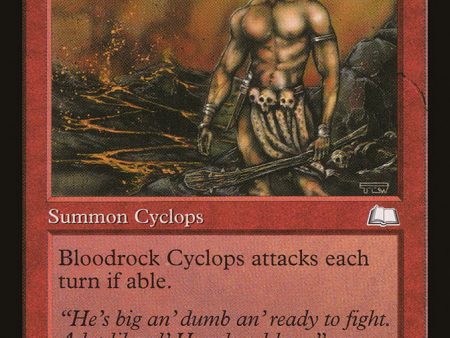 Bloodrock Cyclops [Weatherlight] Online Sale