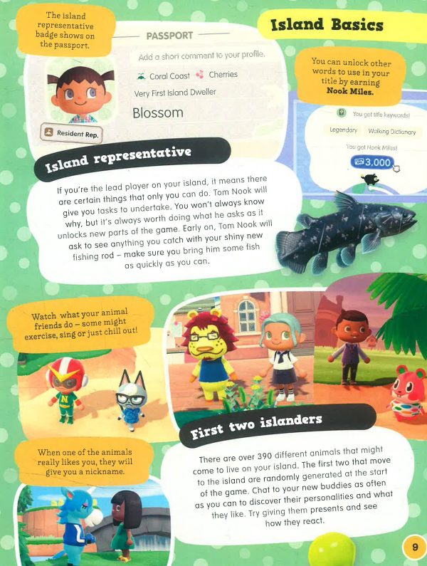 Animal Crossing New Horizons Residents  Handbook Online Hot Sale