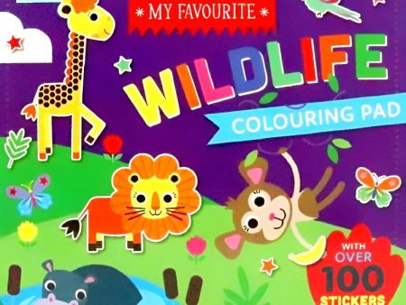 Wildlife Colouring Pad Hot on Sale