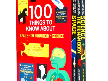 Usborne 100 Things to Know About 3 Books Collection Set Online now