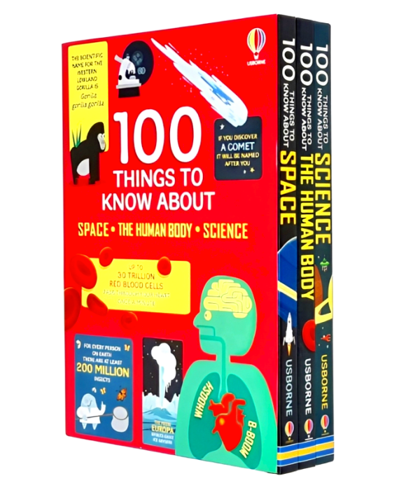 Usborne 100 Things to Know About 3 Books Collection Set Online now